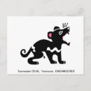 Recherche de diable tasmanien cartes postales Australie