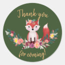 Recherche de petit renard autocollants Pour enfants