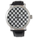 Recherche de checkered montres Noir