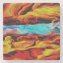 Recherche de acrylique dessous de verres Bleu