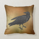 Recherche de le corbeau coussins Noir