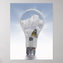 Recherche de rayons de lumière posters Bleu