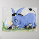 Zoek naar ezels kunst Blauw