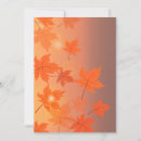 Recherche de feuille d érable invitations Automne