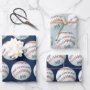 Recherche de fête de baseball papier cadeau Pour lui