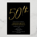 Zoek naar vijftig uitnodigingen Zwart