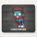 Recherche de monstre effrayant tapis souris Zombie