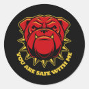 Zoek naar veiligheids stickers Hond
