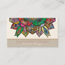 Zoek naar boho mandala visitekaartjes Kleurrijk