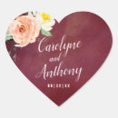 Recherche de coeur fleuri autocollants Invités