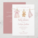 Recherche de corde à linge invitations Vintage