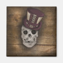 Recherche de de crâne magnets Steampunk