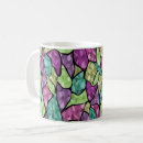 Recherche de couleur turquoise tasses Violet