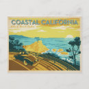 Recherche de la californie cartes postales côte