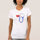 Recherche de stethoscoop tshirts Nurse