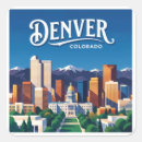 Recherche de denver autocollants Paysage urbain