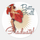 Recherche de fille pin up autocollants Cru