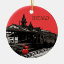 Recherche de train vintage ornements Aquarelle