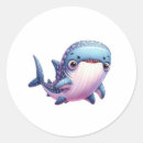 Recherche de baleines autocollants Fête