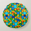 Recherche de motif de mosaïque abstrait coussins Créatif