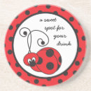 Recherche de coccinelle dessous de verres Insecte de dame