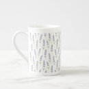 Recherche de motif de lavande tasses Fleurs violettes