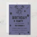 Recherche de lets party invitations Dog