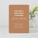 Recherche de terracotta baby shower invitations Minimaliste