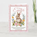 Recherche de aquarelle pâques cartes Lapin de pâques