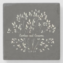 Recherche de peint à la main dessous de verres Élégant