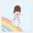 Zoek naar cartoon meisje stickers Grappig
