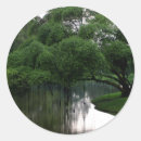 Recherche de tranquillité autocollants Paysage