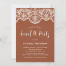 Recherche de vintage 16ans anniversaire invitations Dentelle