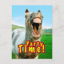 Recherche de cheval drôle invitations Parti