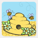 Recherche de d abeille autocollants Ruche