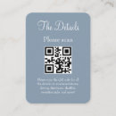 Recherche de qr code rsvp invitations Bleu