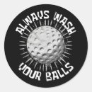 Recherche de golf drôle autocollants Amusant