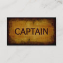 Recherche de capitaine bateau cartes visite Vintage