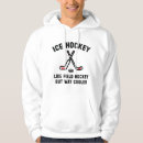 Zoek naar ijshockey hoodies Humor