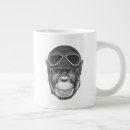 Recherche de chimpanzés tasses Drôle