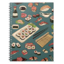 Recherche de sushi carnets Motif