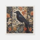 Recherche de corbeaux serviettes Floral
