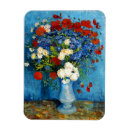 Recherche de vase bleu magnets Vincent van gogh