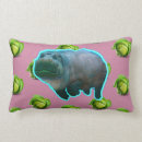 Recherche de hippopotame coussins Coloré