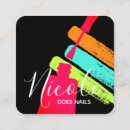 Recherche de manucure colorée cartes visite Pédicure