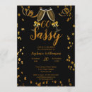 Recherche de de 60 ans anniversaire invitations Noir