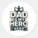 Recherche de père héros autocollants Papa