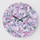 Recherche de fleur pourpre horloges Violet