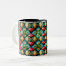 Recherche de motif africain tasses Abstrait coloré