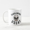 Recherche de decaf tasses Crâne